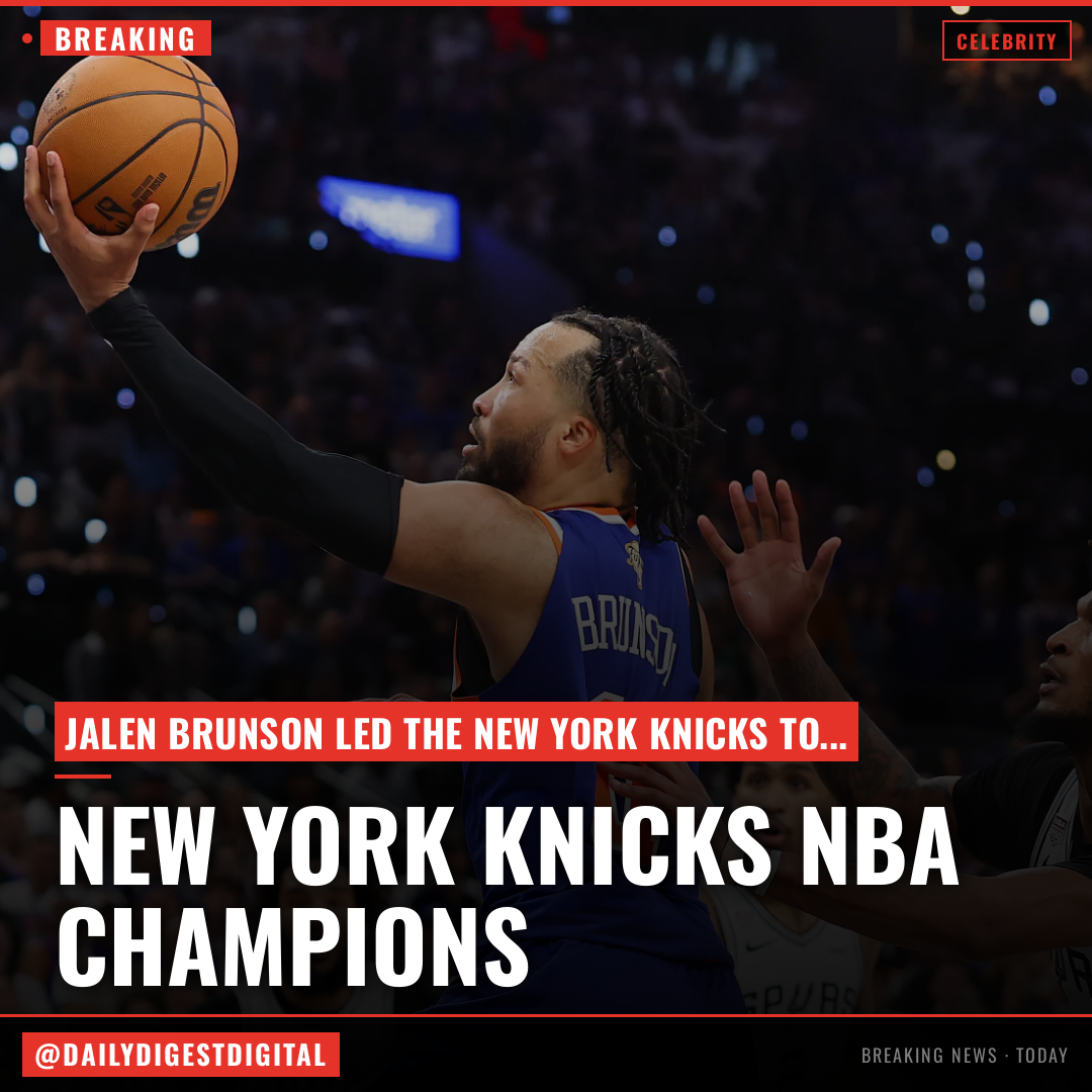 Jalen Brunson Leads New York Knicks To First NBA Championship In More Than 50 Years