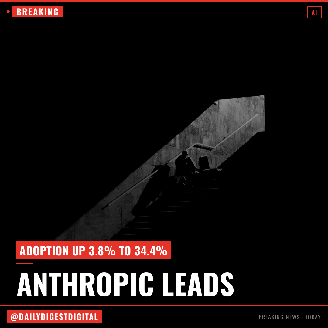 Anthropic finally beat OpenAI in business AI adoption — but 3 big threats could erase its lead