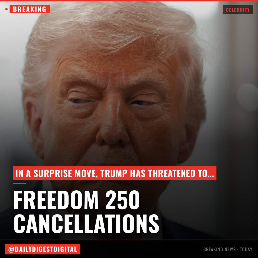 Donald Trump Threatens To Replace “Third Rate Artists” With His Own Speech After Freedom 250 Cancellations: “Only Great Patriots Invited”