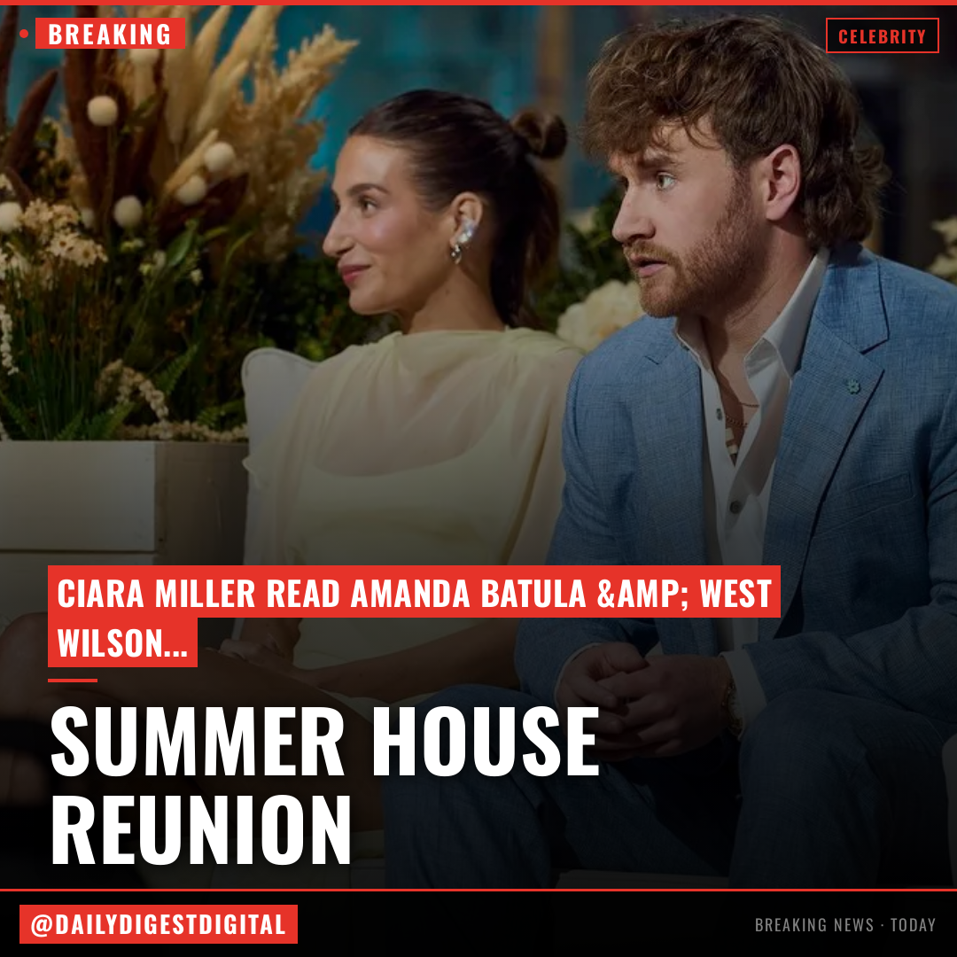 ‘Summer House’ Reunion Recap: Ciara Miller Reads Amanda Batula and West Wilson for Filth (With a