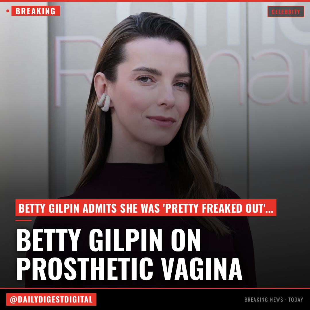‘Office Romance’ Star Betty Gilpin on Using a Prosthetic Vagina for Her Birthing Scene: ‘I Was Pretty Freaked Out’