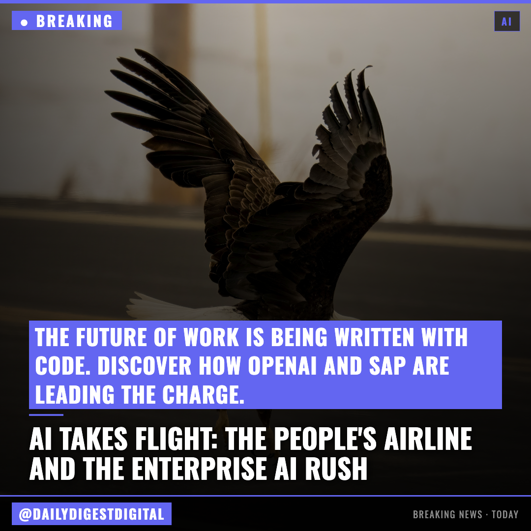 The “people’s airline” and the enterprise AI gold rush