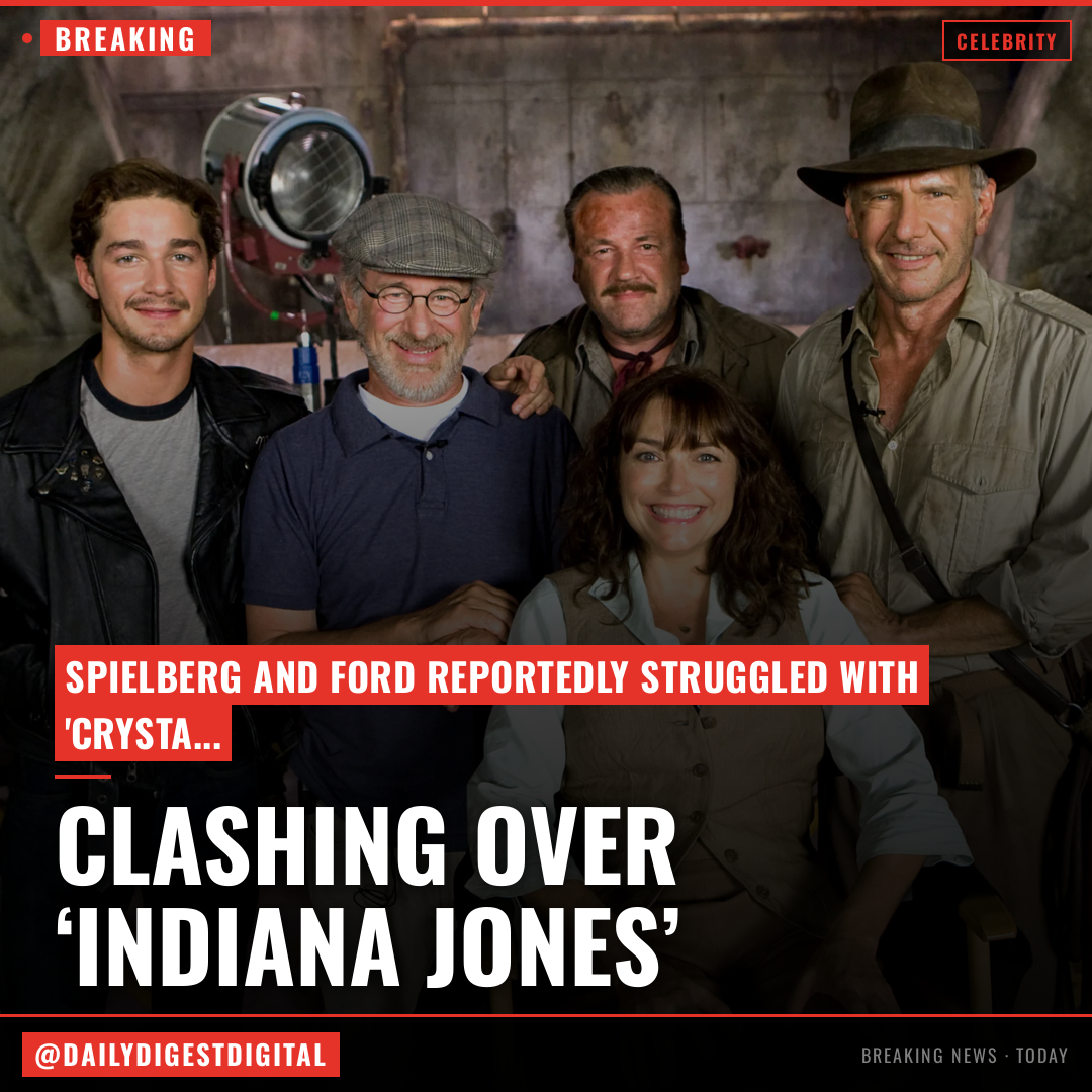 Clashing Over ‘Indiana Jones’: Harrison Ford and Steven Spielberg ‘Were Not 100% on Board’ With ‘Crystal Skull’ and Fought George Lucas Over Adding Aliens