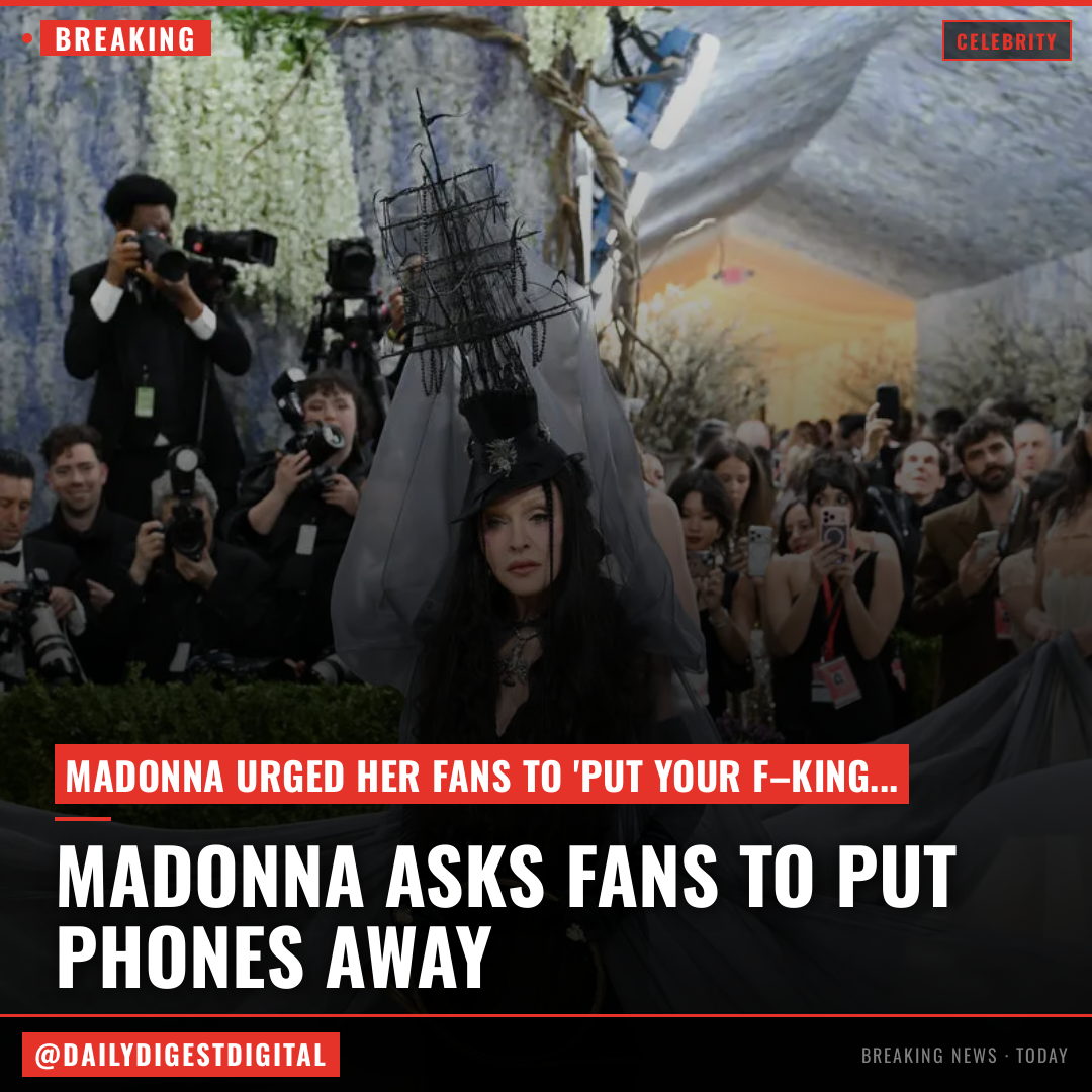 Madonna On Technology Ruining the Concert Experience: ‘Put Your F–king Phones Down and Connect’