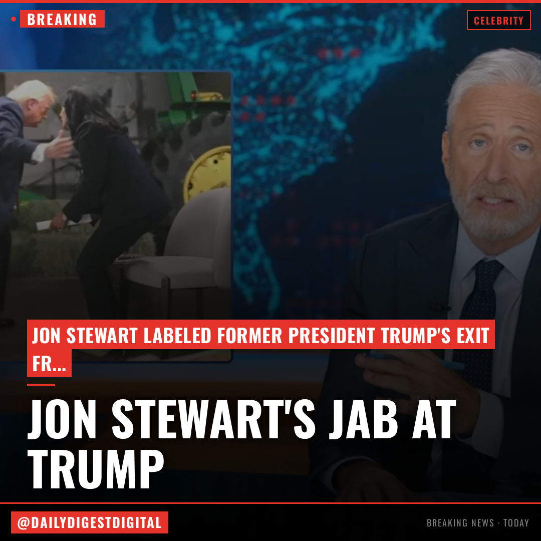 Jon Stewart Unloads On Trump Storming Out Of ‘Meet The Press’ Interview: “Hissy Fit Of An Incredibly Fragile Man-Baby”