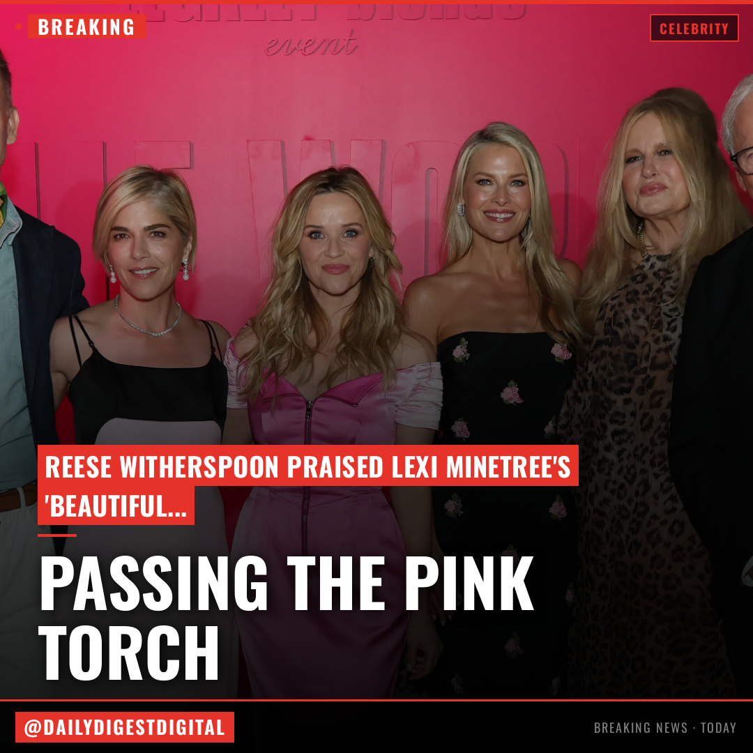 Reese Witherspoon Gets Teary-Eyed About “Passing The Pink Torch” To ‘Elle’ Star Lexi Minetree At ‘Legally Blonde’ Reunion: “Such A Beautiful Heart”