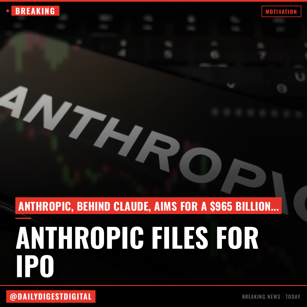 Anthropic Just Filed to Go Public — It Could Be One of the Biggest IPOs Ever