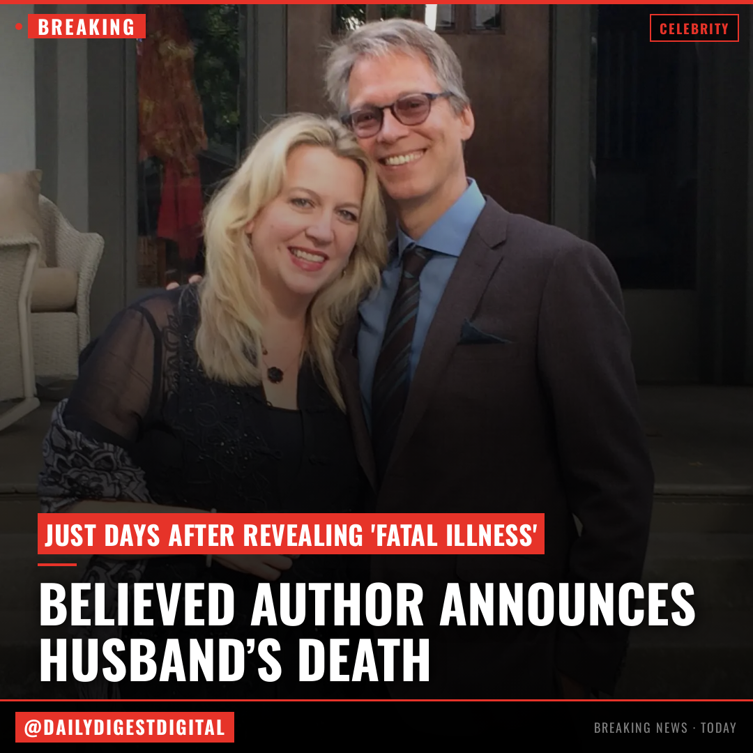 Beloved author announces husband’s death just days after revealing ‘fatal illness’