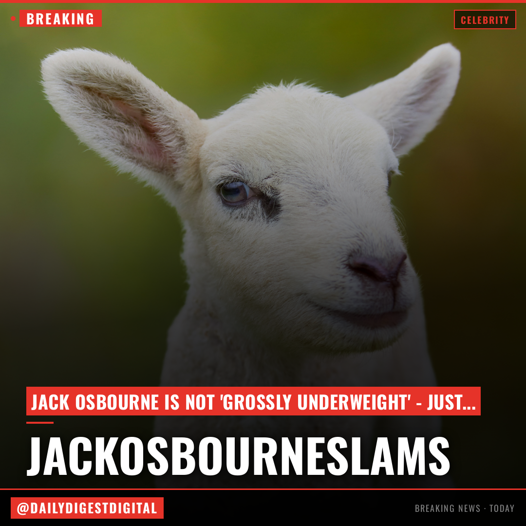 Jack Osbourne Slams Body Shaming Trolls For Labeling Him 'Grossly Underweight'