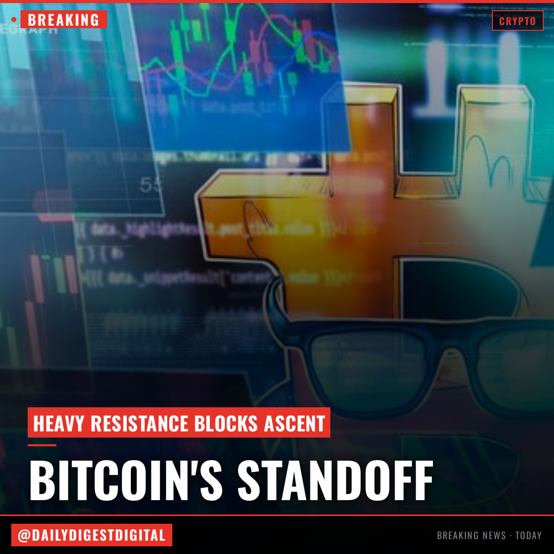 What's preventing Bitcoin price from breaking above $80K?