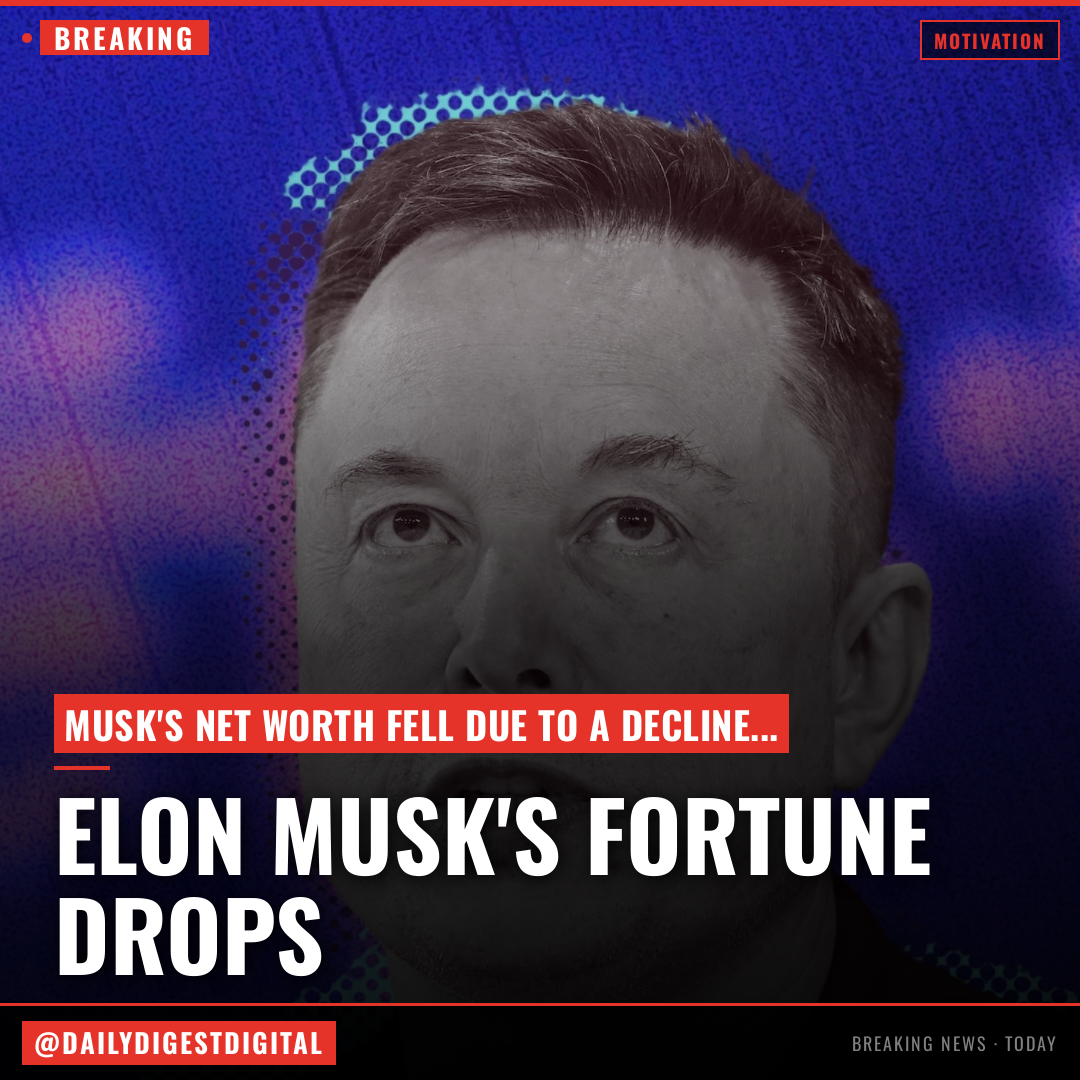 Elon Musk Isn’t a Trillionaire Anymore