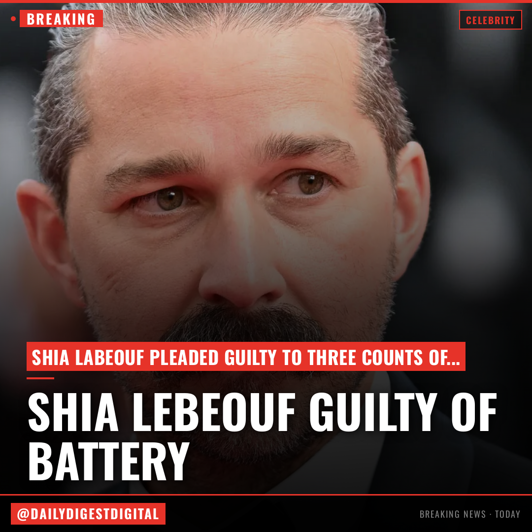 Shia LaBeouf Pleads Guilty To Punching People During Mardi Gras