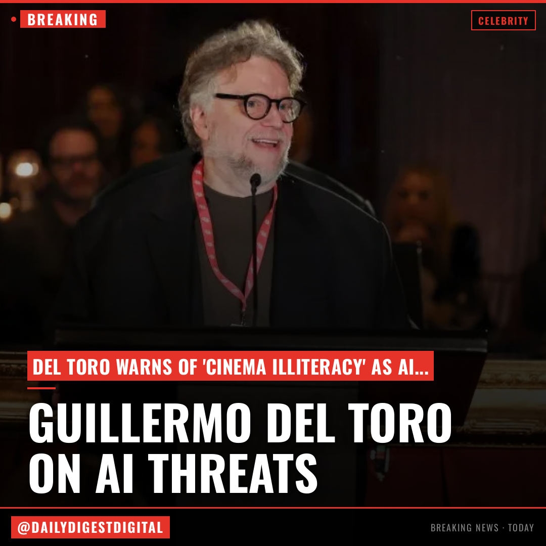 Guillermo del Toro Sounds the Alarm About AI and Threats to Creative Freedom: ‘We Are on the Verge of Cinema Illiteracy’
