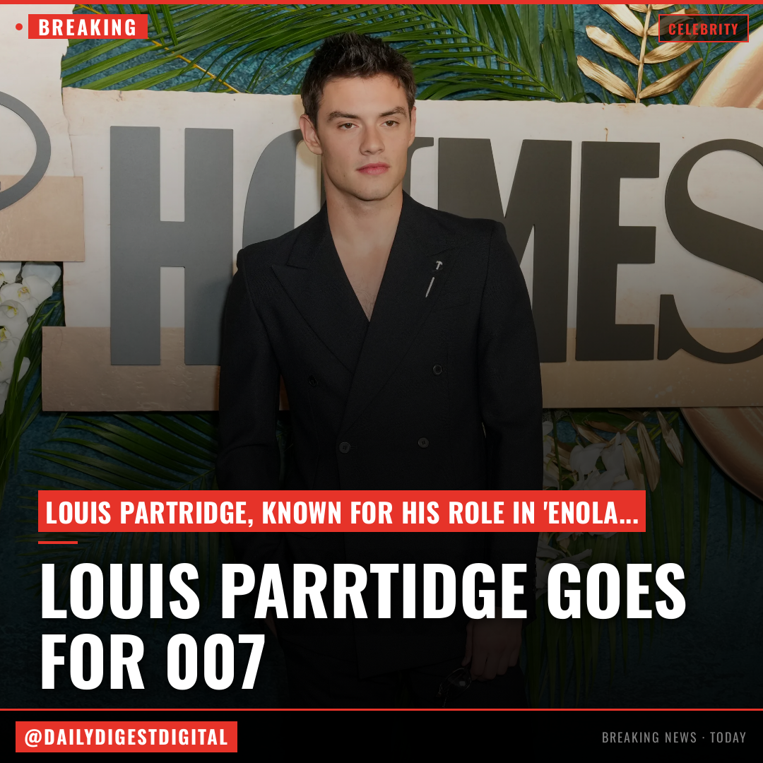 James Bond Candidate Louis Partridge Says He Never Pictured Himself as 007 But Says It’s ‘Wonderful’ to Be In Contention