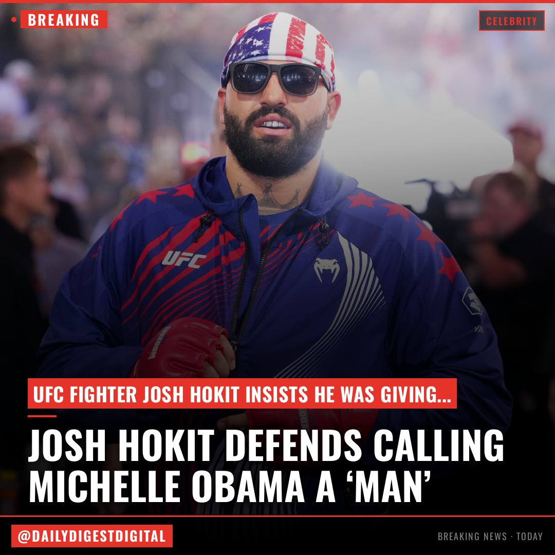 UFC Fighter Josh Hokit Defends Calling Michelle Obama a ‘Man’ and Claims It Shows ‘How Great’ America Is ‘With Freedom of Speech’