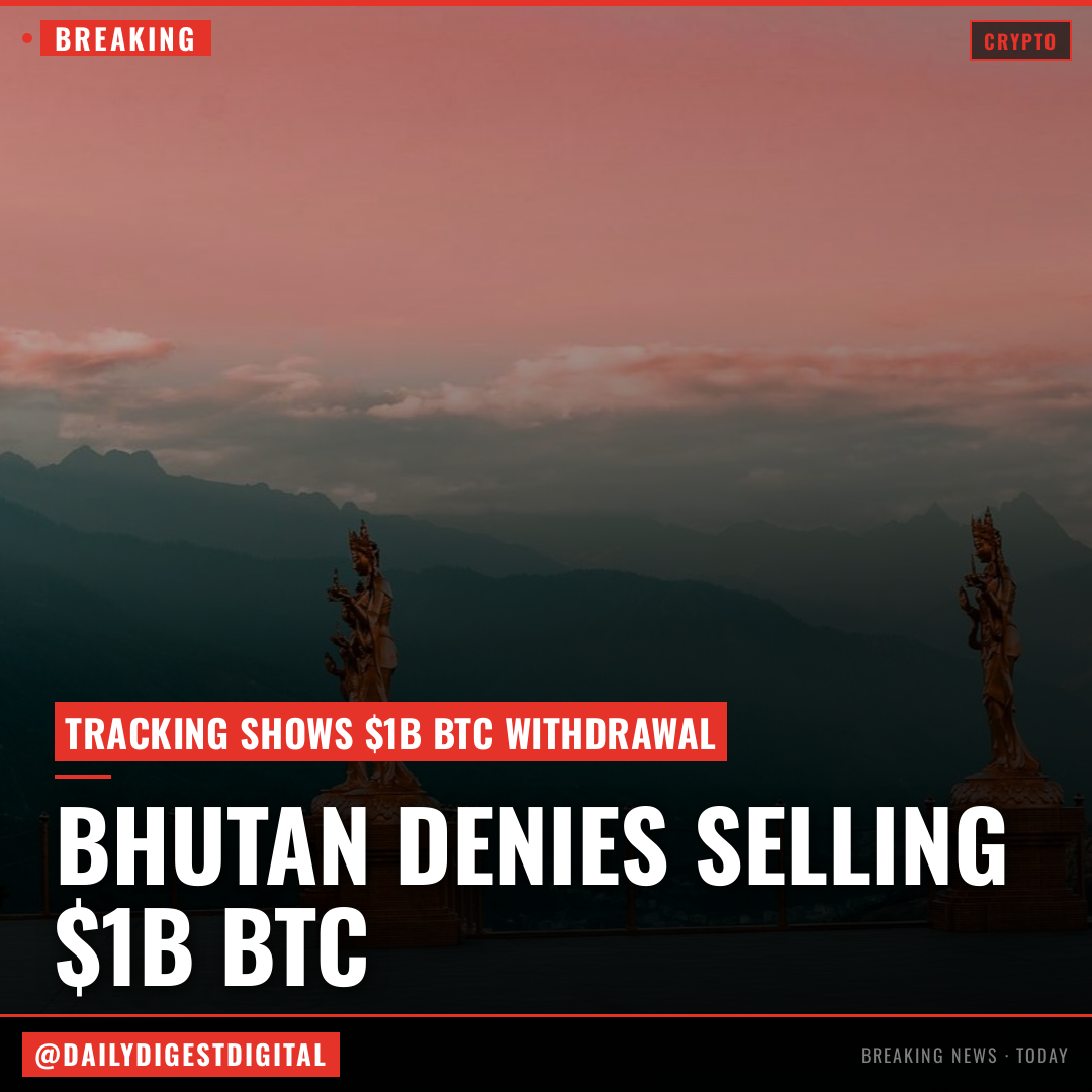 Bhutan ‘doesn’t recall’ selling any bitcoin, disputing widely-tracked $1 billion BTC drawdown