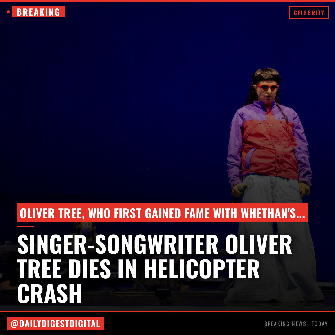 Singer-Songwriter Oliver Tree Dies At 32 In Rio De Janeiro Helicopter Crash