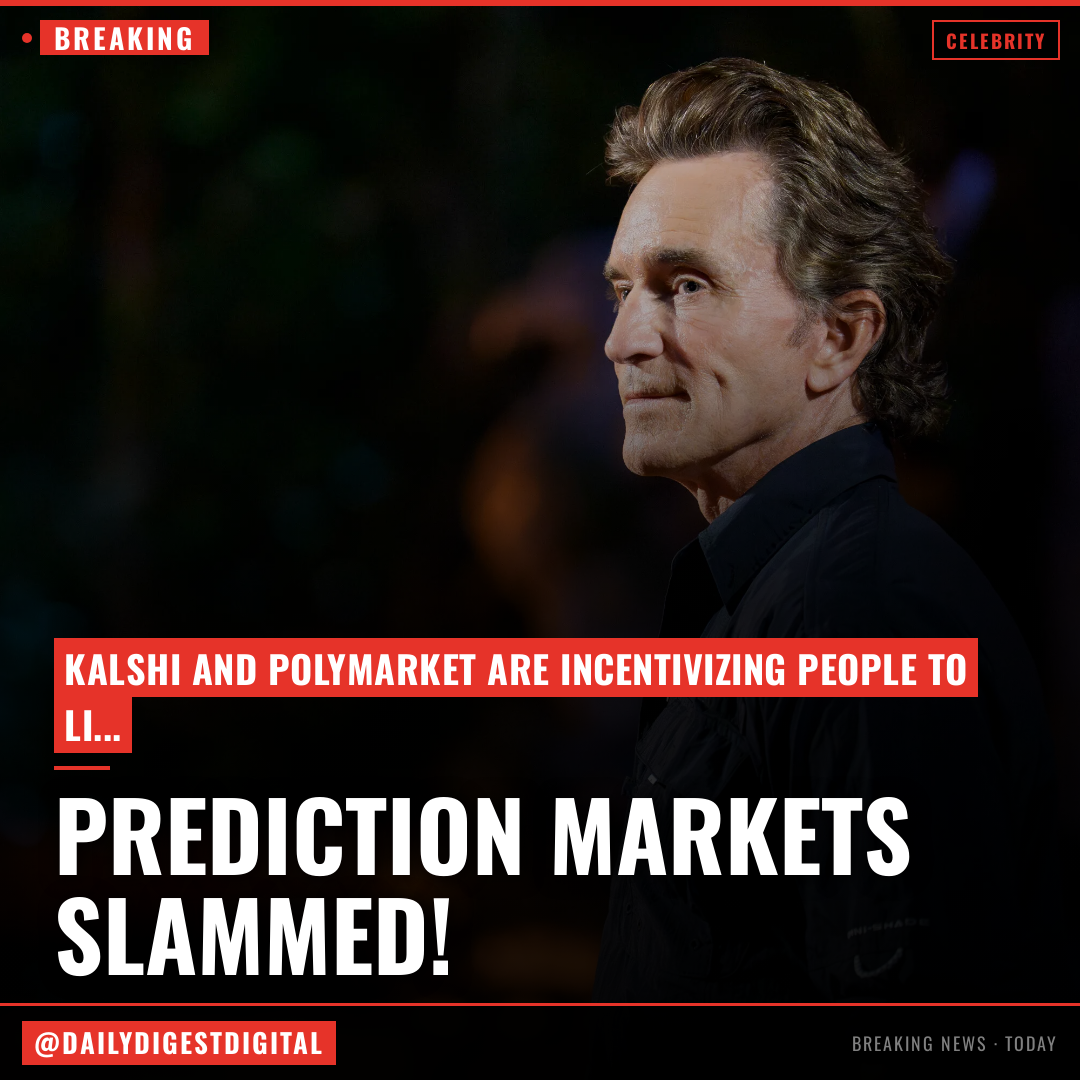 ‘Survivor’ Boss Jeff Probst Says Kalshi and Polymarket Are ‘Incentivizing People to Lie, Cheat and Steal’; Kalshi Is Now Considering Measures to Prevent Spoilers (EXCLUSIVE)