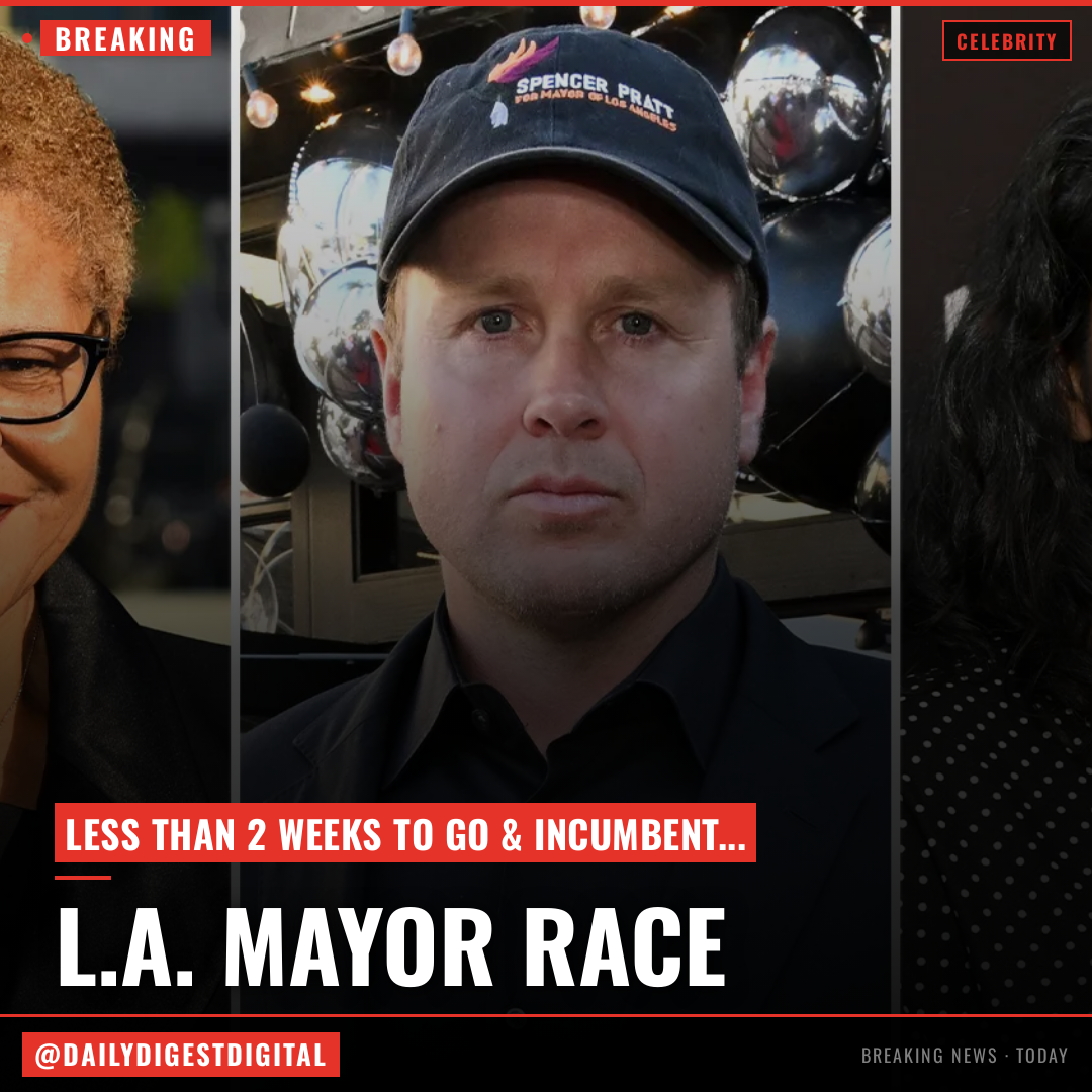 Los Angeles Mayor Race Heads To Primary Day With Karen Bass & Spencer Pratt In Front, But There’s “Little Joy In Mudville”