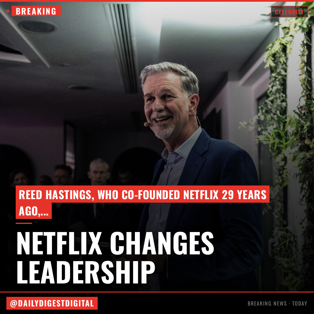 Reed Hastings Officially Exits Netflix As Shareholder Vote Confirms New Board Chairman