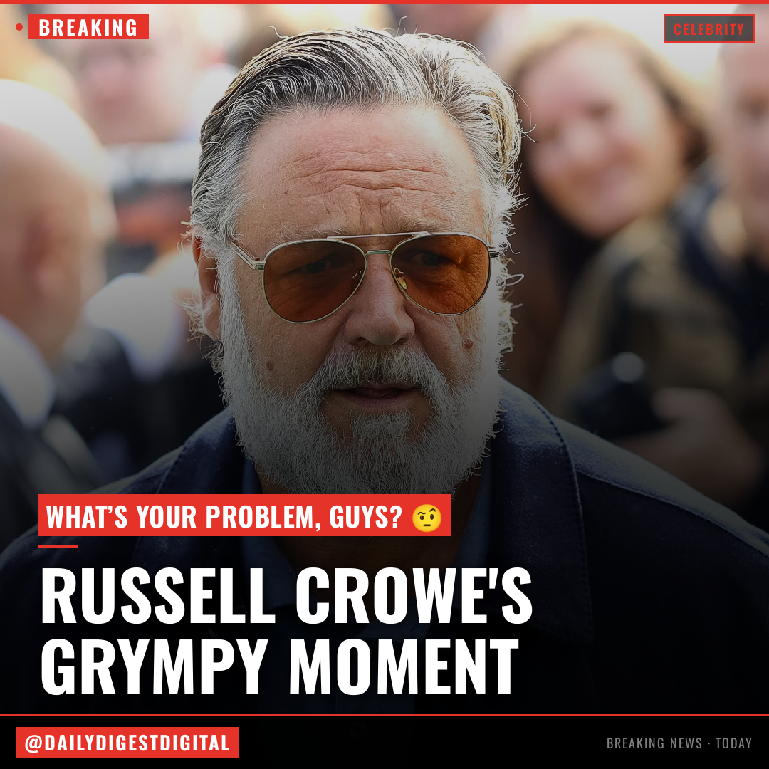 Russell Crowe Defends Gruff Exchange With Autograph Hunters: “What’s Your Problem?”