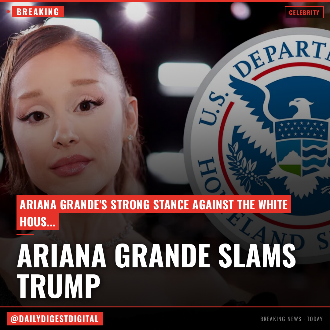 Ariana Grande Slams Trump’s ICE Video Using Her Song As “Barbaric, Inhumane, Heinous Nonsense”