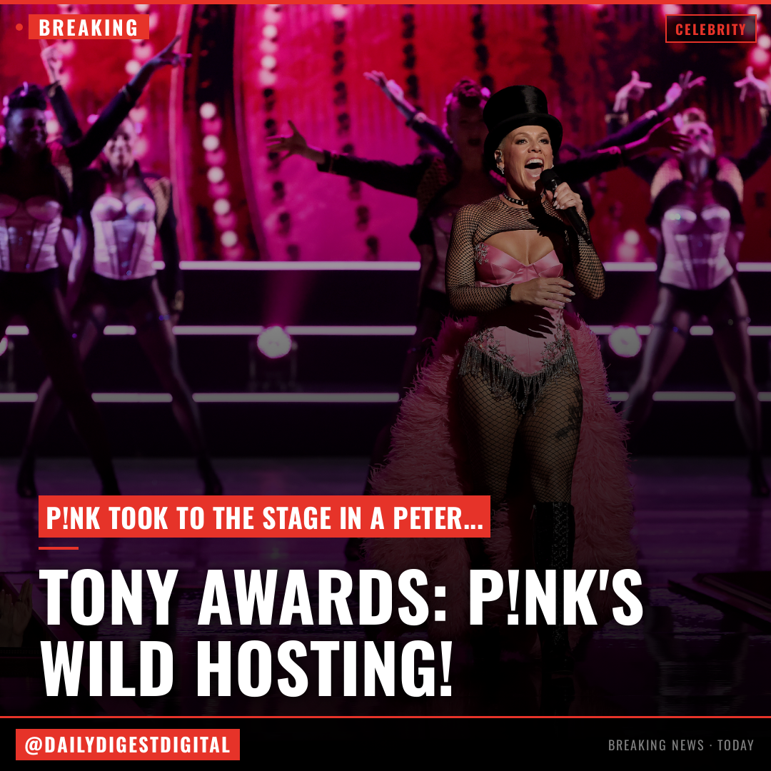 Tony Awards: P!nk Leads Rousing ‘Lady Marmalade’ Opener With Megan Thee Stallion, Sara Chase, The Guy With A Cake, Whitney Leavitt & Cast Members From Broadway’s Finest