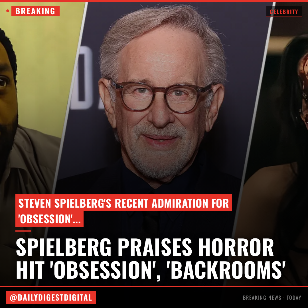 Steven Spielberg Praises ‘Obsession’, ‘Backrooms’ Box Office Success: “I Just Applaud Them”