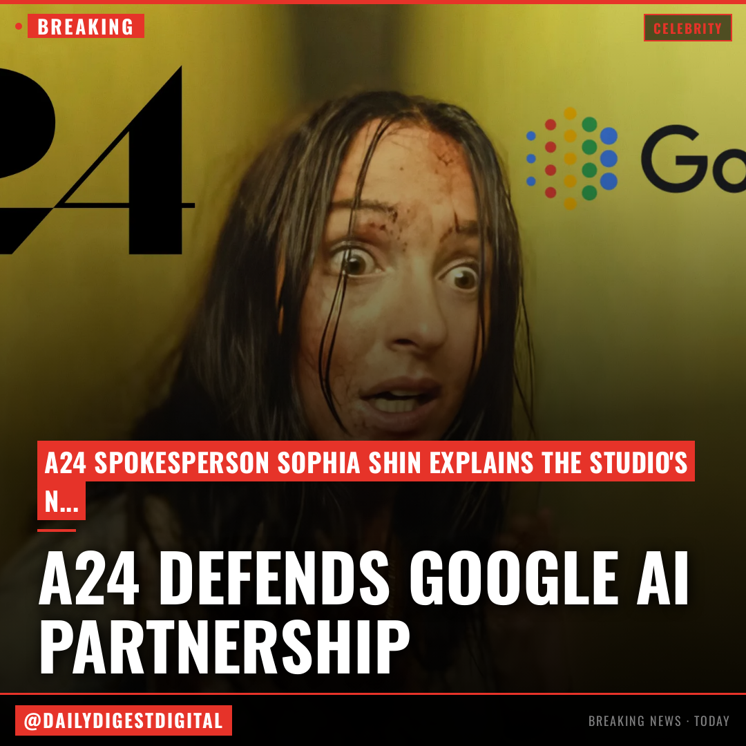 A24 Defends Google AI Partnership, Studio Doesn’t “Necessarily Love” GenAI Content But “We’d Rather Have A Seat At The Table”