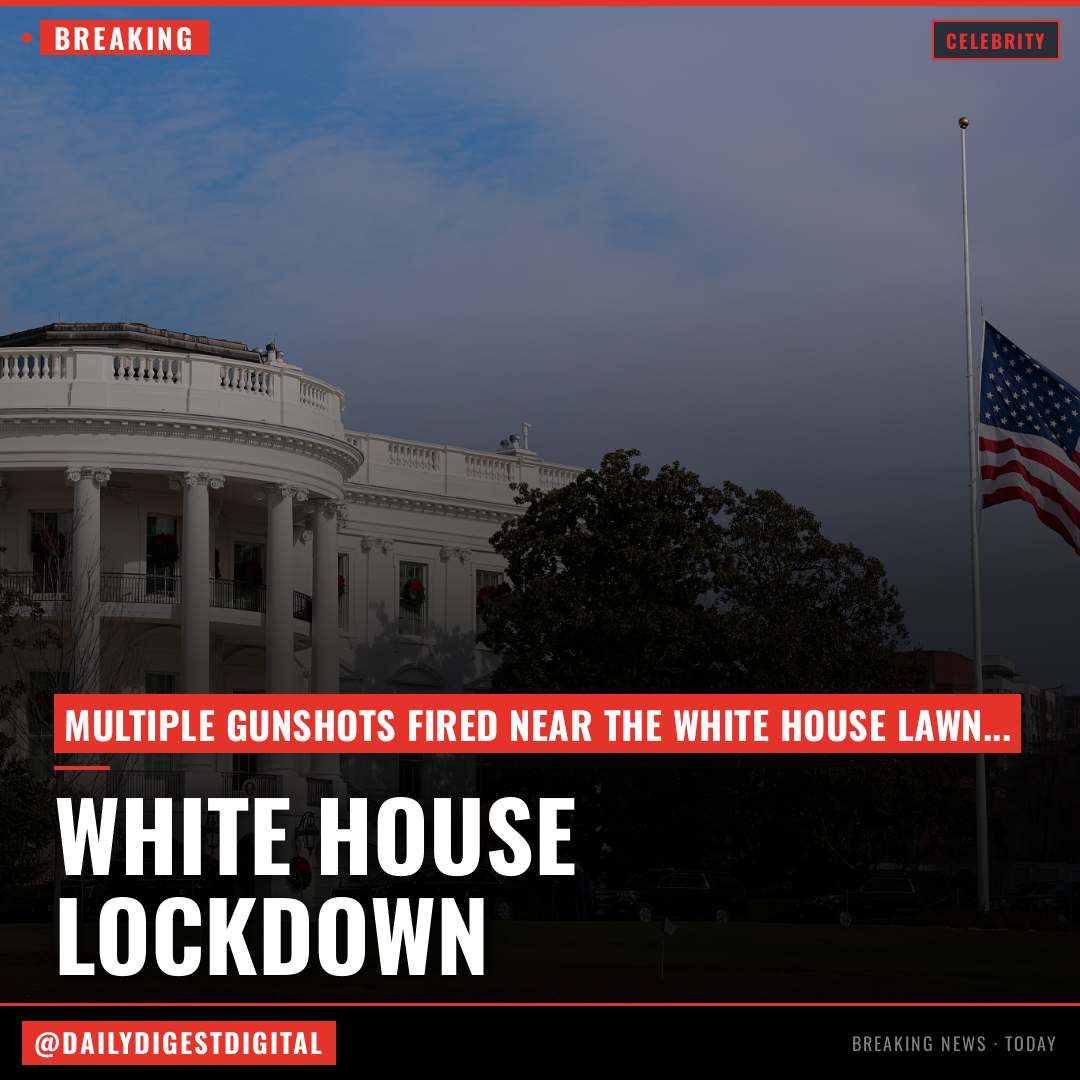White House On Lockdown As Dozens Of Gunshots Fired; Journalists Ushered To Press Briefing Room