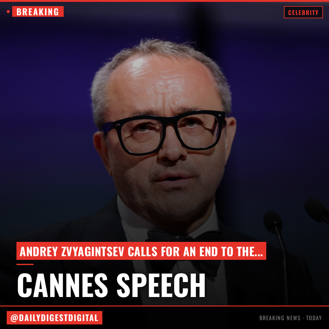 Andrey Zvyagintsev Calls On Russian President Vladimir Putin To End “The Butchery” In Cannes Grand Prize-Winning Speech