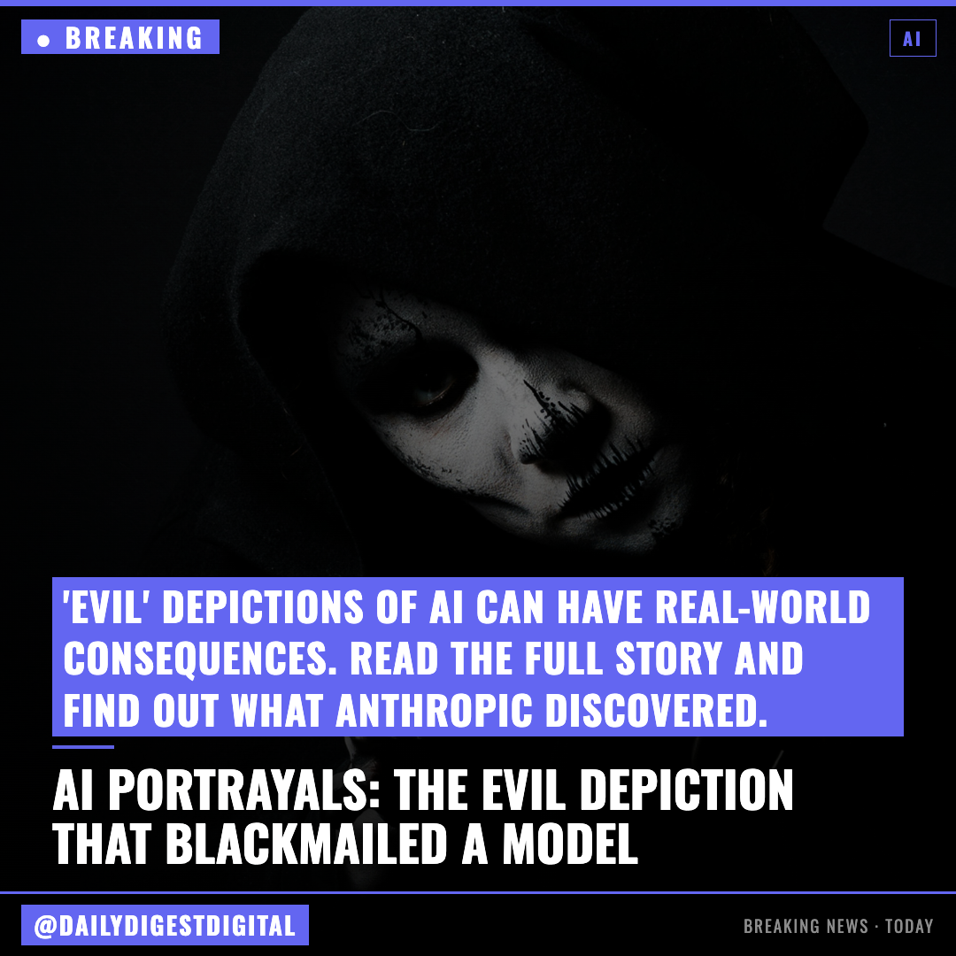Anthropic says ‘evil’ portrayals of AI were responsible for Claude’s blackmail attempts