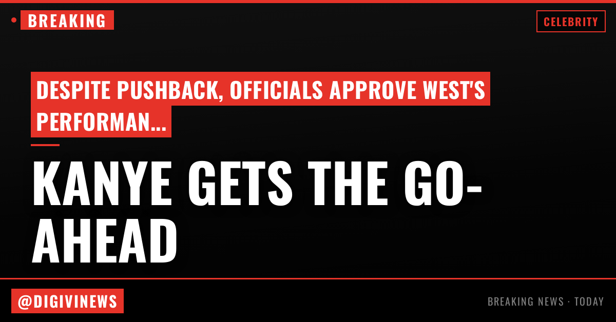 Kanye West Gets Go-Ahead From Government to Perform in the Netherlands, Despite Protests