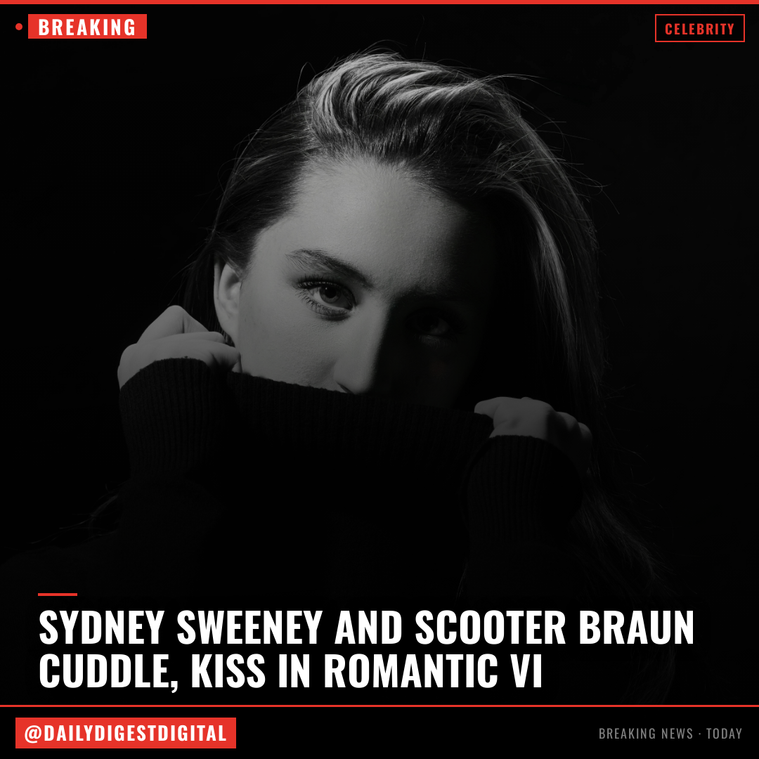 Sydney Sweeney and Scooter Braun Cuddle, Kiss in Romantic Video Montage