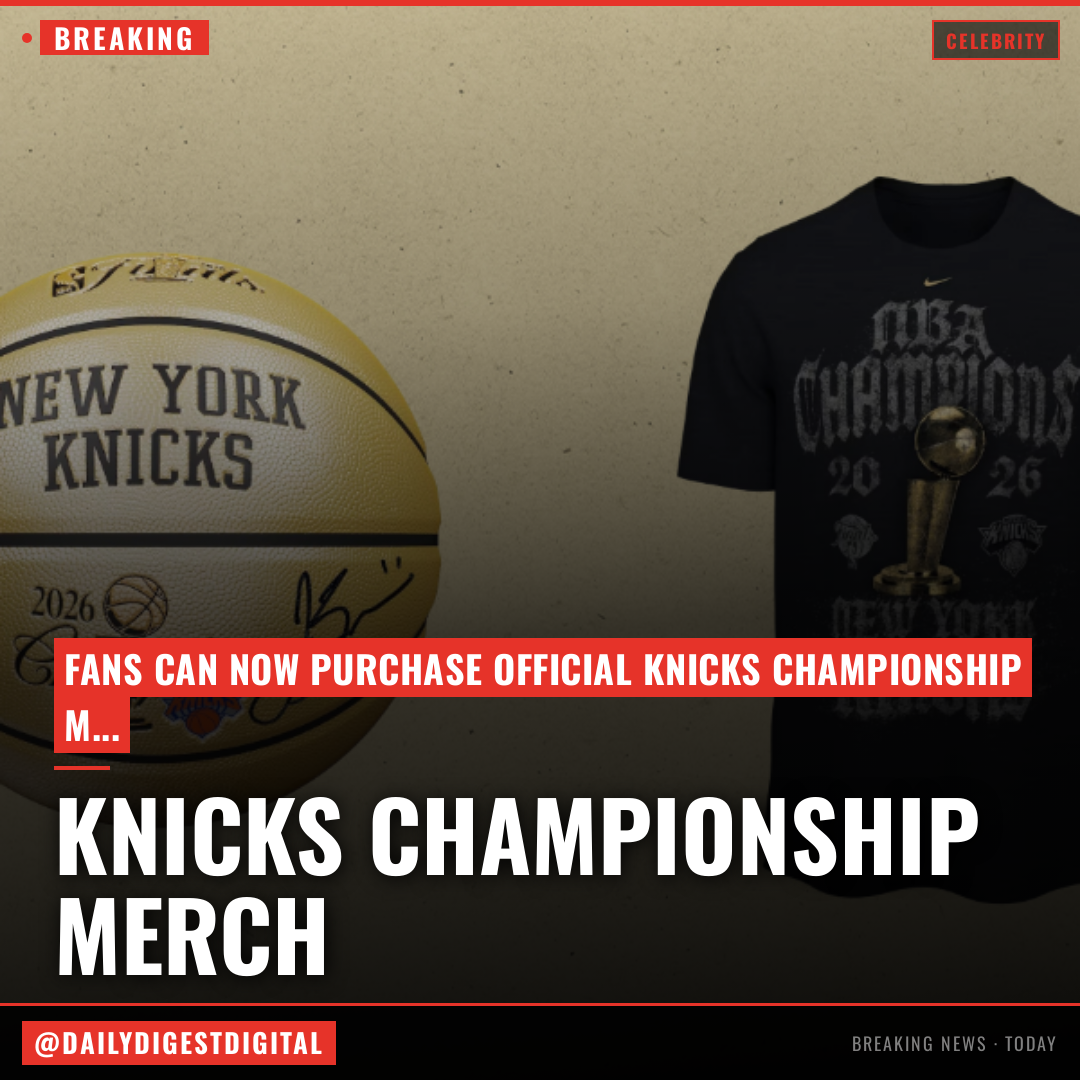 Knicks NBA Championship Merch Includes Official Locker Room T-Shirt, Signed Jalen Brunson Basketballs