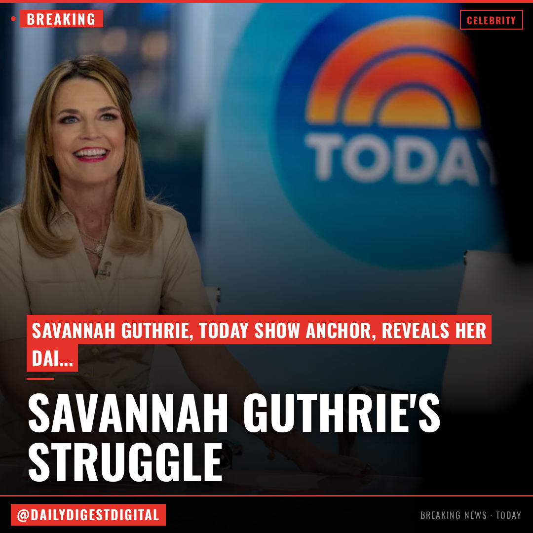 Savannah Guthrie Says ‘I Cry Every Morning on the Way to Work’ While Her Mom Is Still Missing