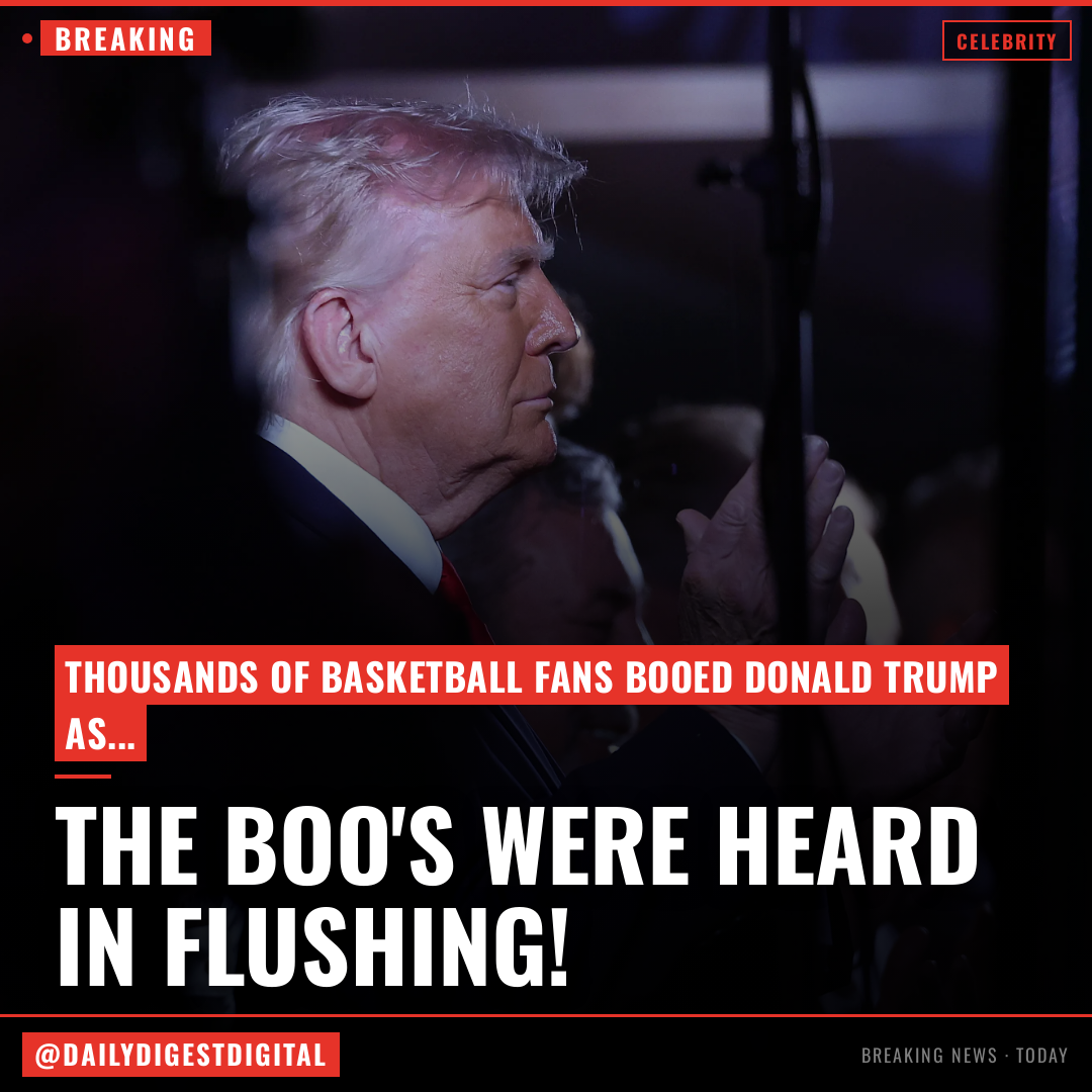 Donald Trump Booed at NBA Finals in New York City