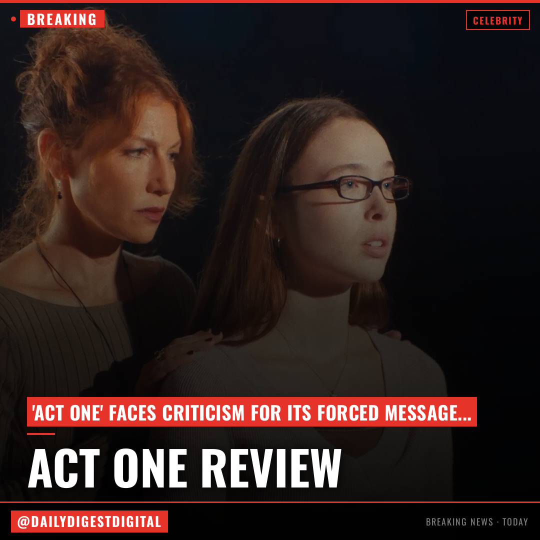 ‘Act One’ Review: Acting Is Overreacting in Sophia Takal’s Intriguingly Off-Kilter Psychodrama