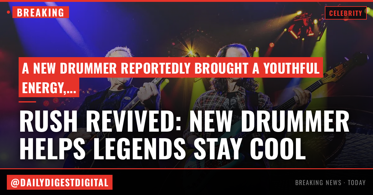 How Did Rush Become the Hipster Band of 2026? A New Fan’s Appreciation of Their Triumphant Forum Comeback… Aided by a Substitute Drummer Who’s Giving a ‘Fifty Something’ Group a Fresh Spark
