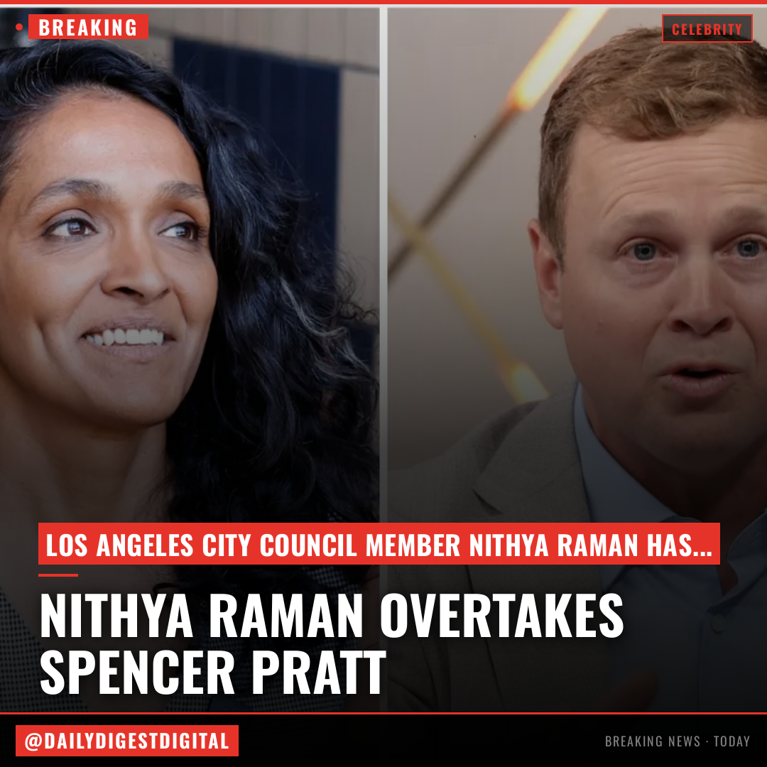 Nithya Raman Overtakes Spencer Pratt in L.A. Mayor’s Race