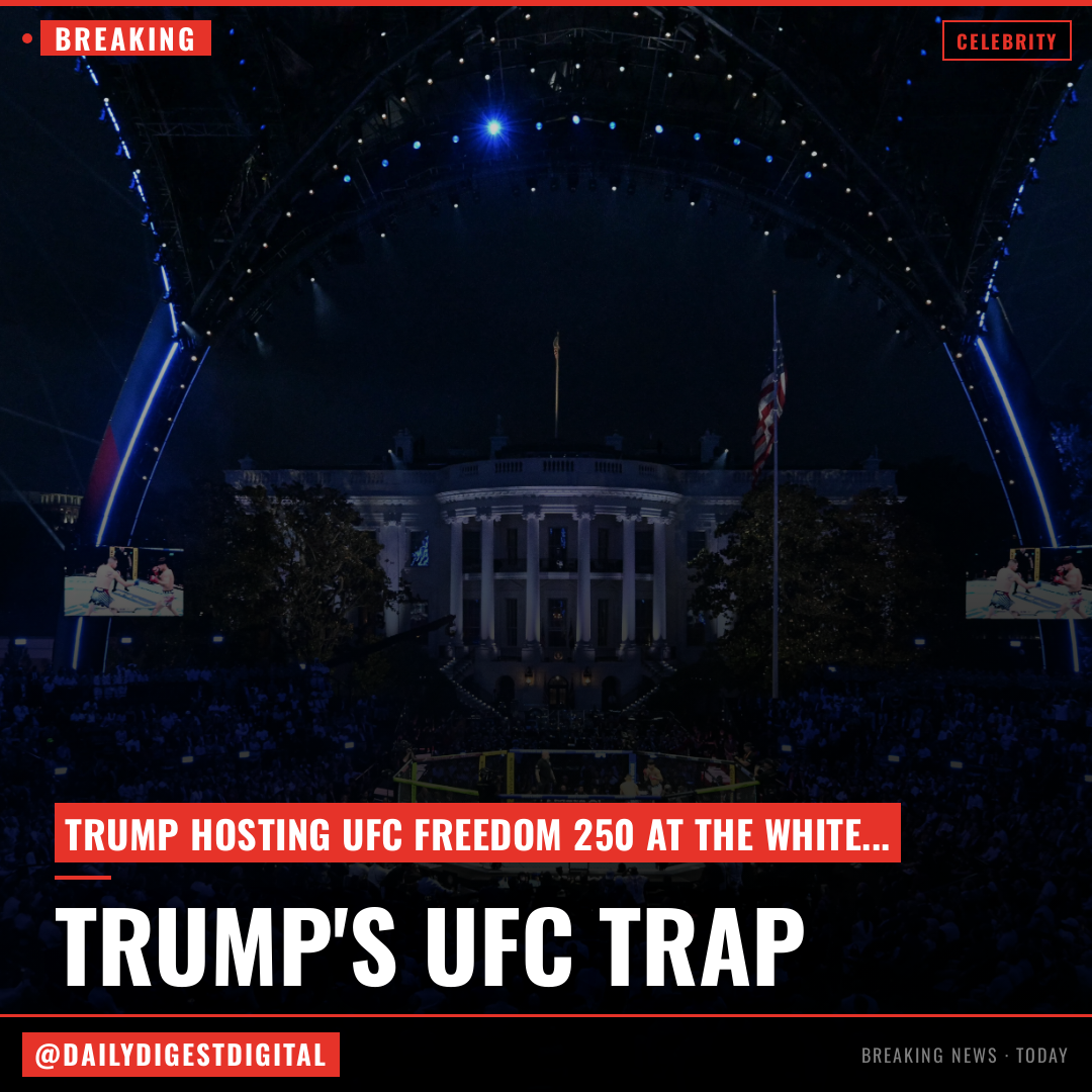 With UFC Freedom 250 at the White House, Trump Has Reached Peak ‘Idiocracy’