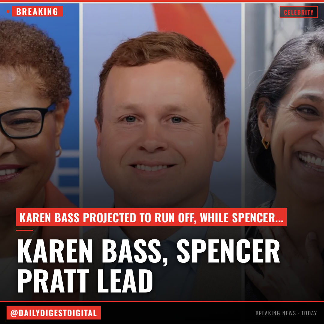 Karen Bass and Spencer Pratt Lead in Early Returns in Bizarre L.A. Mayor’s Race