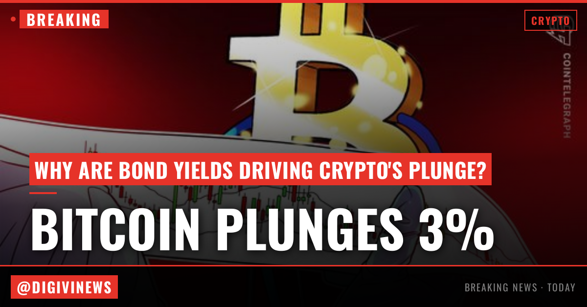 Bitcoin price dives under $79K as US bond market triggers 3% BTC price rout