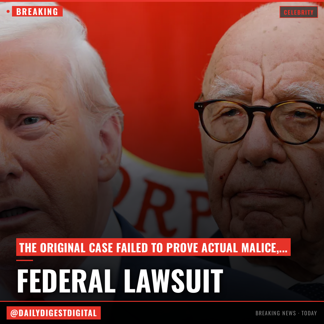 Donald Trump Files New Lawsuit Against The Wall Street Journal Over Story On Jeffrey Epstein Letter