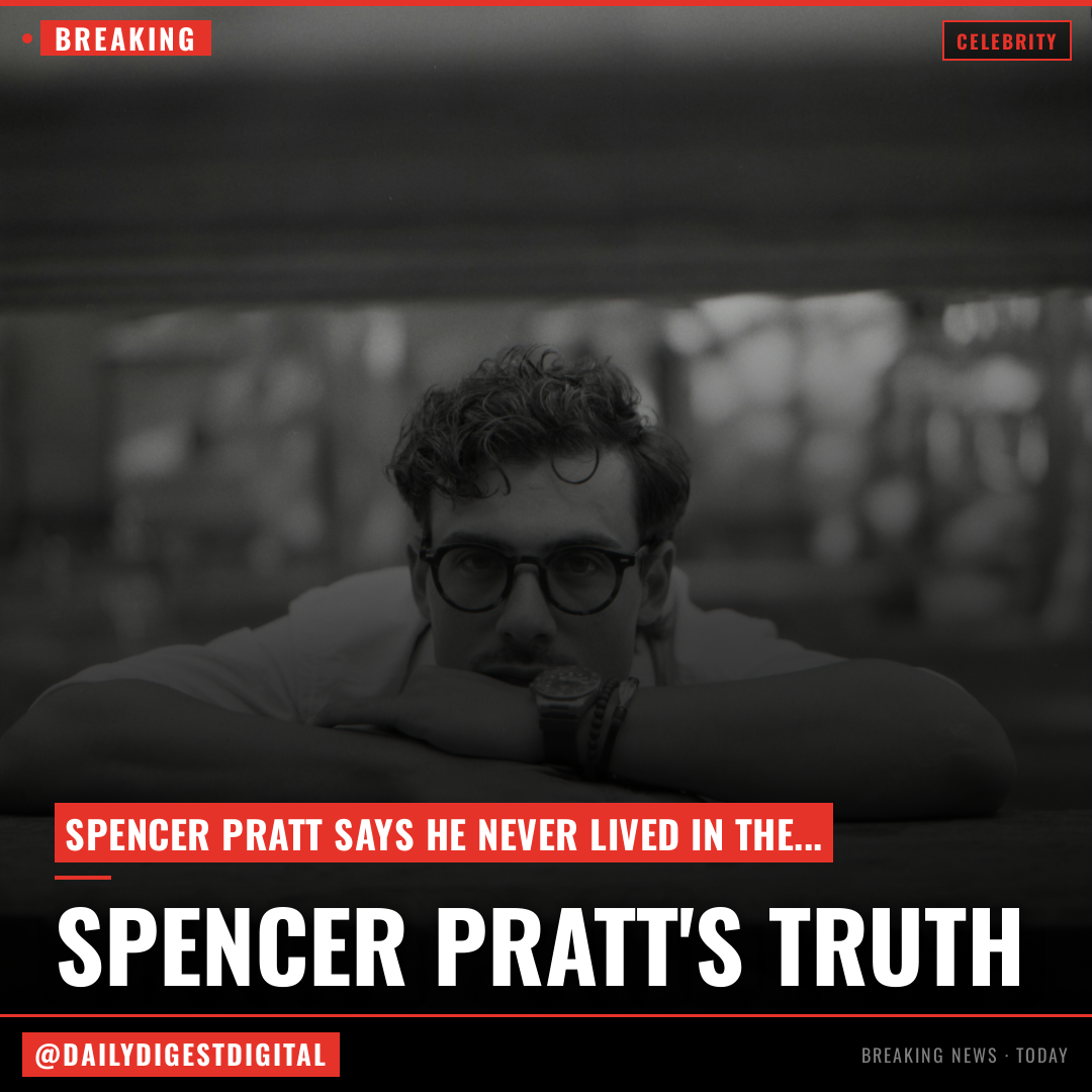 Spencer Pratt Staying at Bel Air Hotel, Not Airstream Trailer