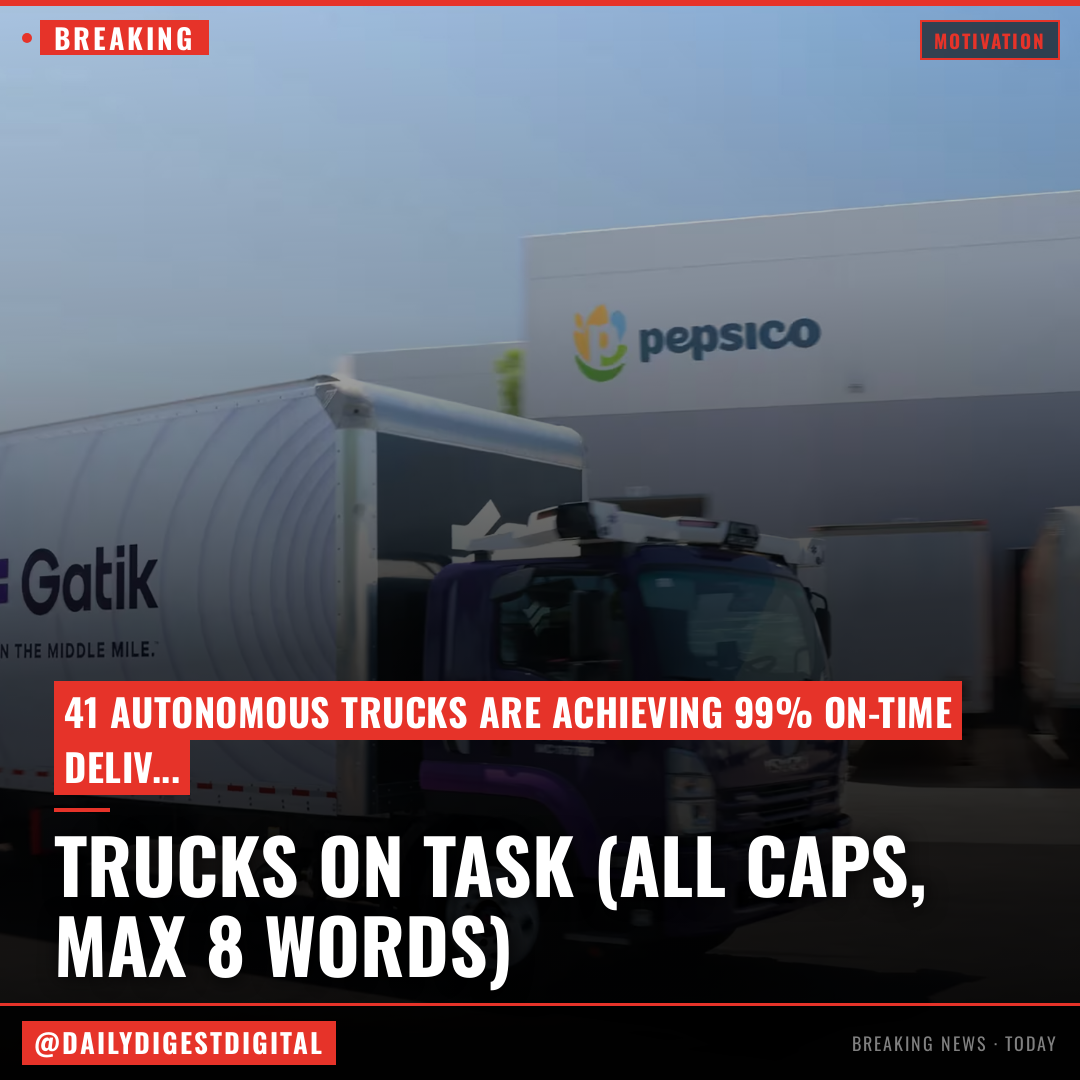 A 26,000-Pound Truck Full of Doritos Is Heading to Walmart. Nobody Is Behind the Wheel.