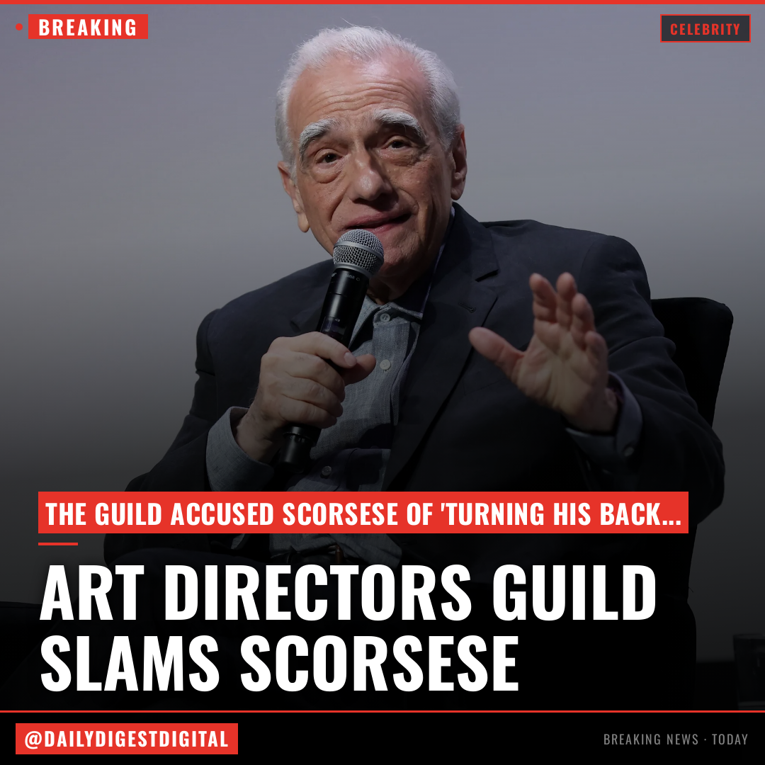 Art Directors Guild Slams Martin Scorsese for AI Partnership: ‘Turning His Back on the Human Artists’