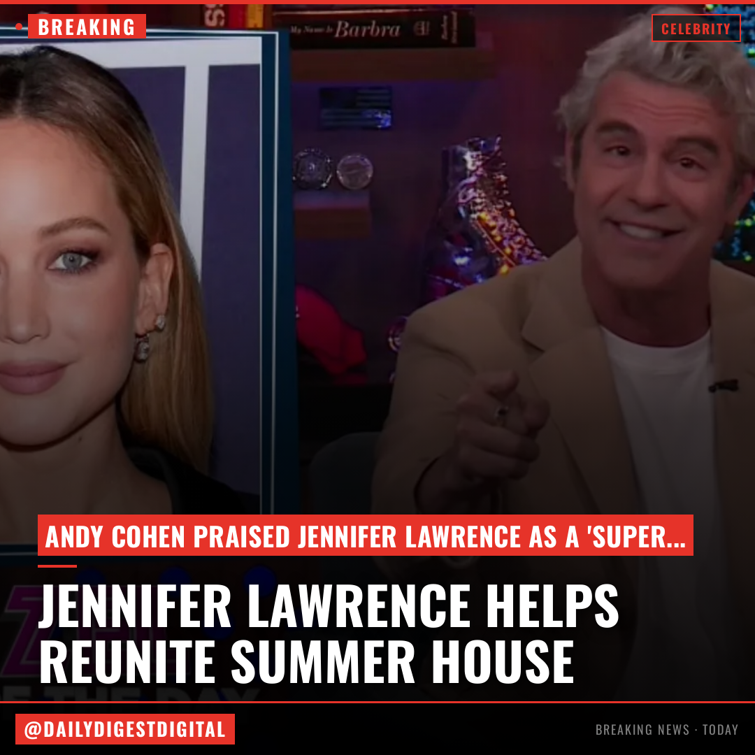 Andy Cohen Reveals Jennifer Lawrence Is Bravo “Super Fan” Who Helped Find ‘Summer House’ Reunion Leaker