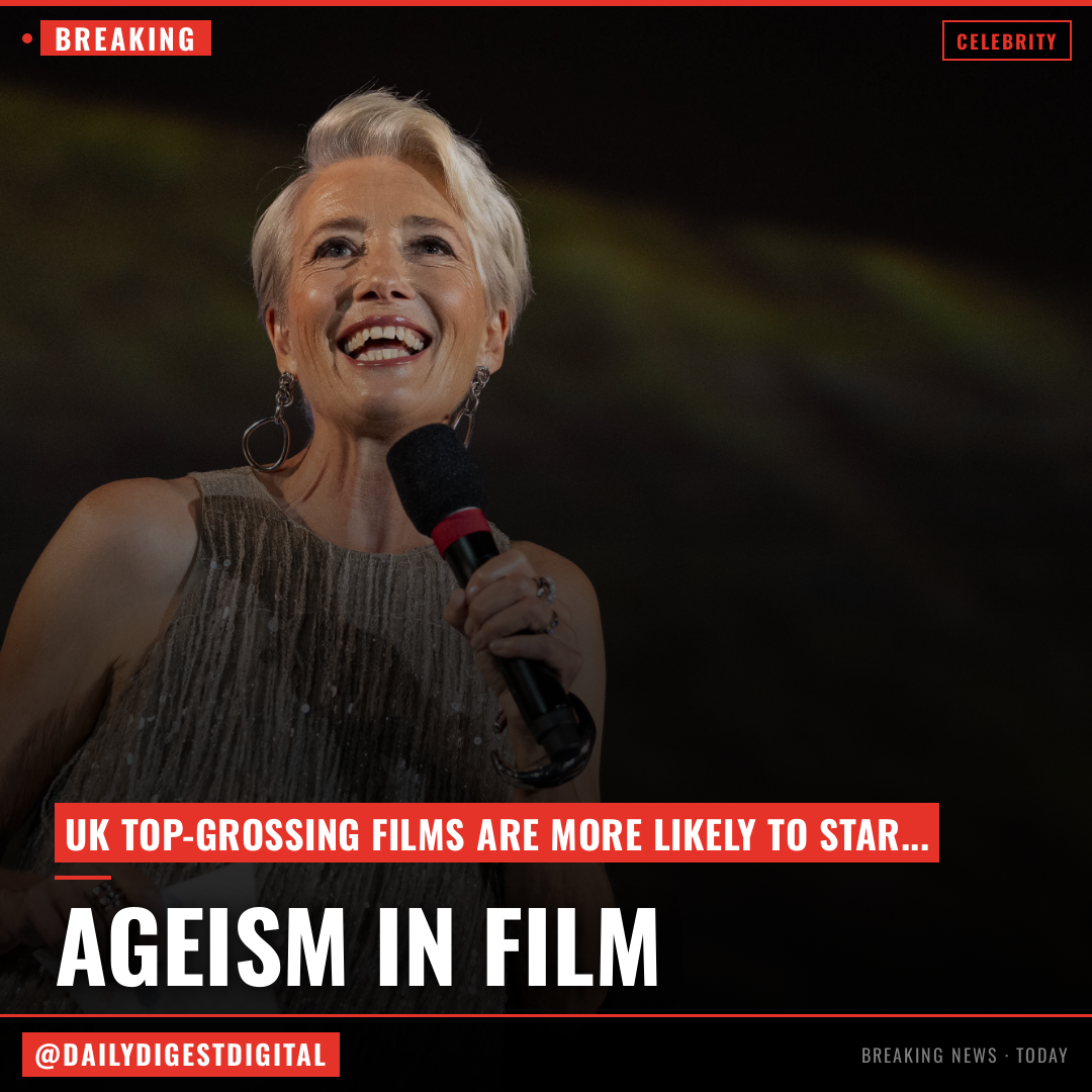 Films Are More Likely To Star Actors Named Chris Or A Talking Animal Than Women Over 60, UK Anti-Ageism Analysis Finds