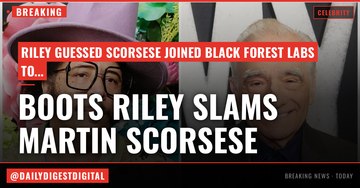 Boots Riley Guesses Martin Scorsese Got ‘A Gang of Money’ for AI Partnership and ‘Doesn’t Give a F—‘